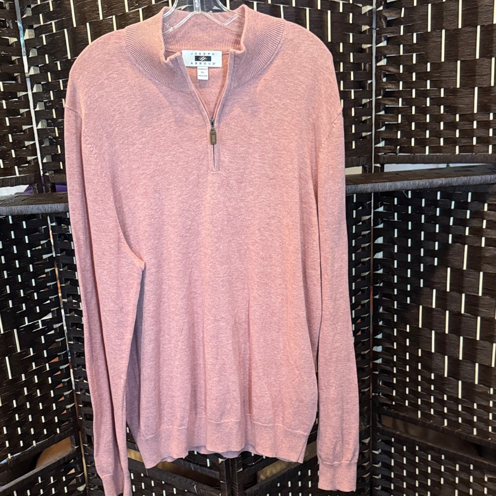 Joseph Abboud Men's Coral Sweater Size XL